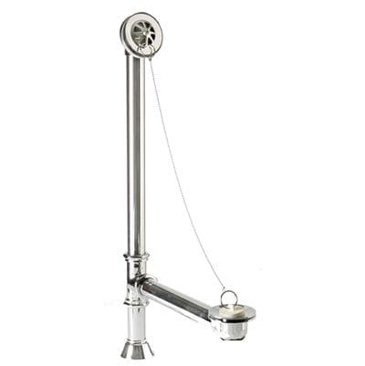 Mountain Plumbing Clawfoot Style Bath Waste & Overflow with Brass Plug and Chain (brass Body) -...