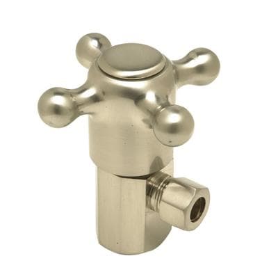 Mountain Plumbing Brass Cross Handle with 1/4 Turn Ceramic Disc Cartridge Valve - Lead Free -... by Mountain Plumbing