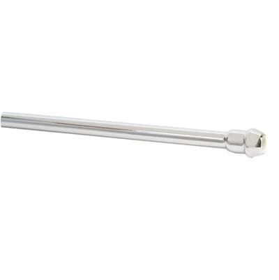 Mountain Plumbing Bull Nose Supply Tube for Lavatory - 20'' with Metal End Piece - Antique Brass