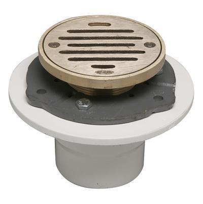 4'' Round Complete Shower Drain - ABS