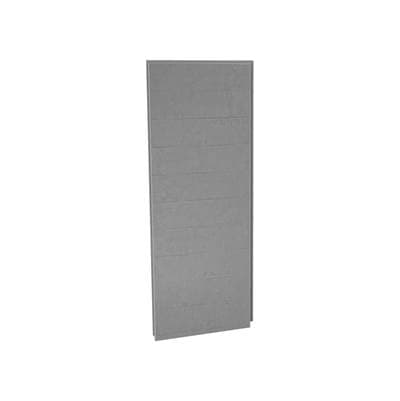 Maax Utile 36 In. Composite Direct-to-stud Side Wall in Factory Sleek - Smoke by Maax