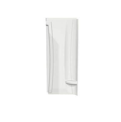32 x 72 in. Acrylic Direct-to-Stud Back Wall in White by Maax