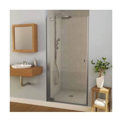 Maax Madono 34.5-36.5 X 67 In. 6 Mm Pivot Shower Door for Alcove Installation with Clear Glass in...
