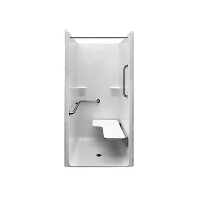 Maax MX Qsi-3682-bf 0.625 In. RRF Acrylx Alcove One-piece Shower - White
