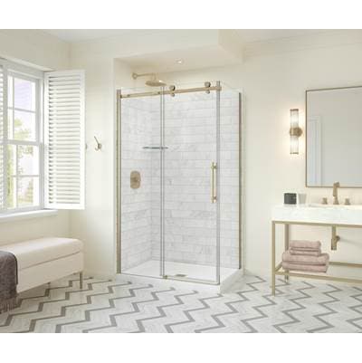 Maax Odyssey SC 48'' X 32'' X 78'' 8mm Sliding Shower Door for Corner Installation with Clear...