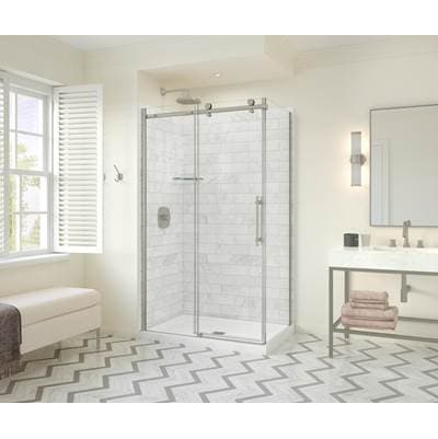 Maax Odyssey SC 48'' X 32'' X 78'' 8mm Sliding Shower Door for Corner Installation with Clear...