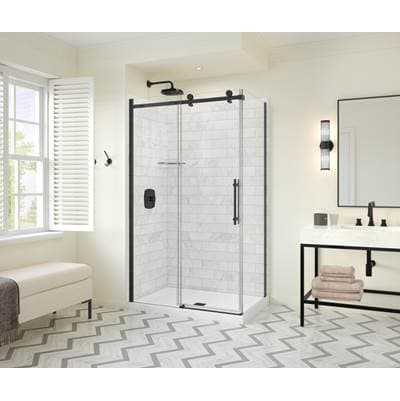 Maax Odyssey SC 48'' X 32'' X 78'' 8mm Sliding Shower Door for Corner Installation with Clear...