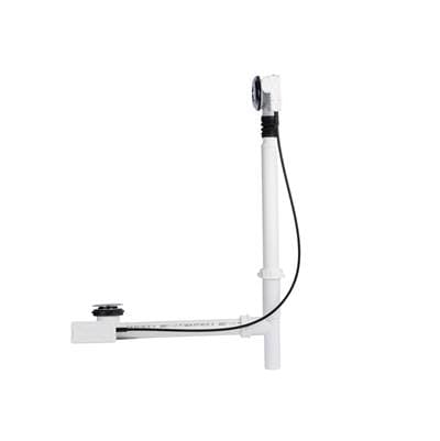Maax Push Button Cable-operated Waste and Overflow with Flexible Neck, 33'' Cable, Complete Kit... by Maax