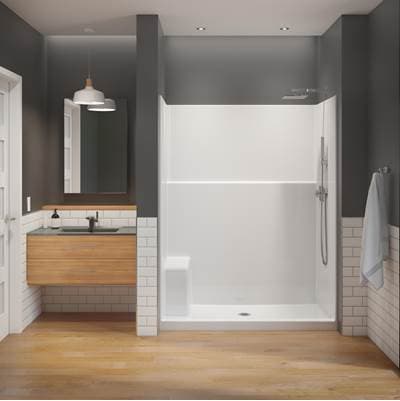 Maax Ss3260 Acrylxe Alcove One-piece Shower - White
