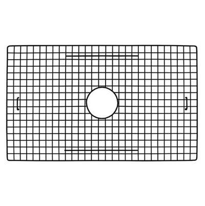 29''x17.5'' Bottom Grid in Matte Black