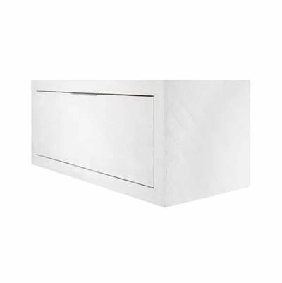 Vintner's Floating Vanity with Drawer in Blanc by Native Trails