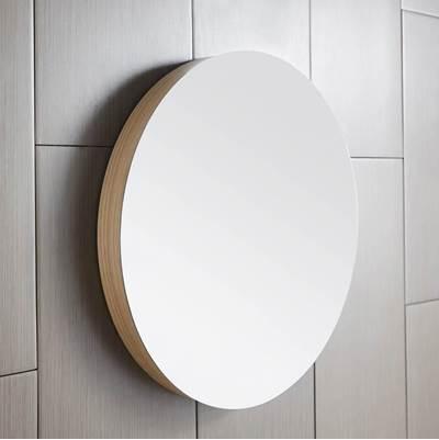 Solace 28'' Mirror in Sunrise Oak by Native Trails