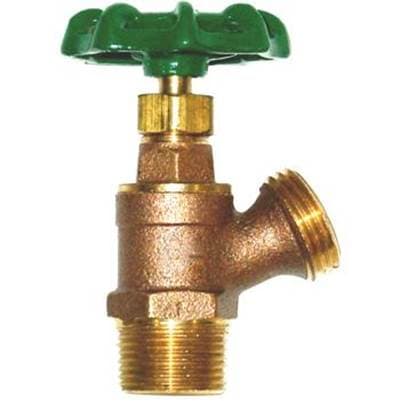 Nibco 3/4 Mip X Hose Lf Hi-flow Br Boiler Drn by Nibco