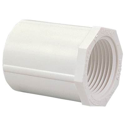 Nibco 435-005 1/2 Sxf Fe Adapter Pvc 40 - White
