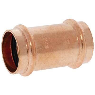 Nibco 1'' Press Coupling Less Stop Copper