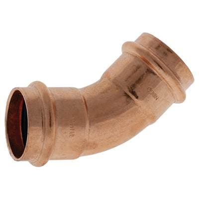 Nibco 1'' Press Elbow 45 Copper
