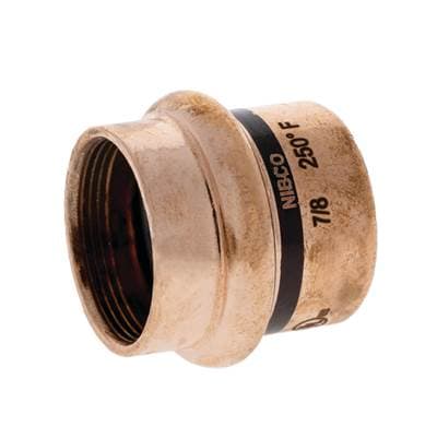 Nibco Pc9617 2-1/8 Od Press Tube Cap by Nibco