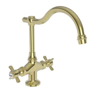 Newport Brass Fairfield Prep/Bar Faucet - Uncoated Polished Brass