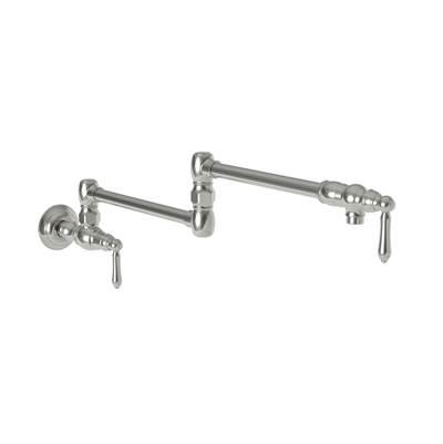 Chesterfield Pot Filler - Wall Mount - Polished Nickel