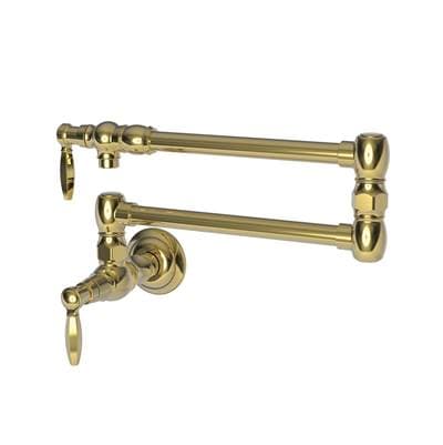 Newport Brass Metropole Pot Filler Wall Mount - Forever Brass Pvd