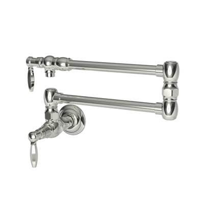 Newport Brass Metropole Pot Filler Wall Mount - Polished Nickel Pvd