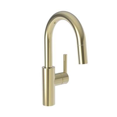 Newport Brass East Linear Prep/Bar Pull Down Faucet - French Gold Pvd by Newport Brass