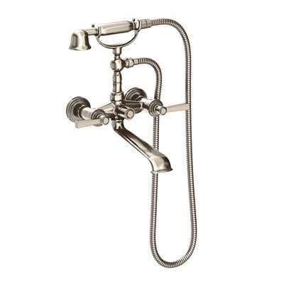 Newport Brass Wall Mount Miro Exposed Tub & Hand Shower Set - Antique Nickel