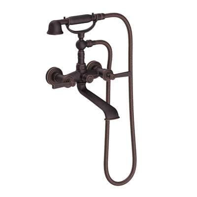 Newport Brass Wall Mount Miro Exposed Tub & Hand Shower Set - Venetian Bronze
