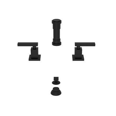 Newport Brass Secant Bidet Set - Flat Black