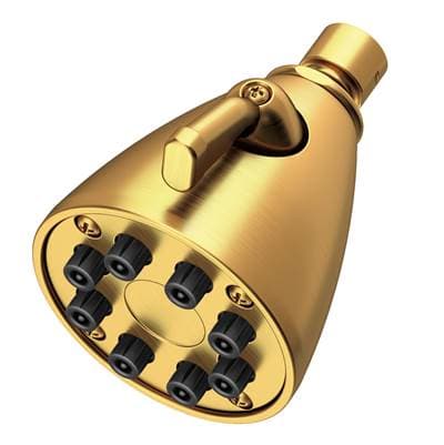 Newport Brass Other Single Function Shower Head - Satin Gold Pvd