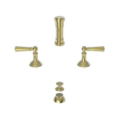Newport Brass Aylesbury Bidet Set - Uncoated Polished Brass by Newport Brass
