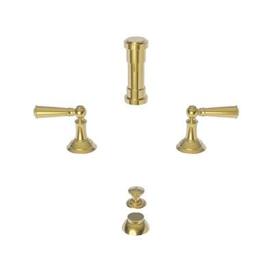 Newport Brass Aylesbury Bidet Set - Polished Gold Pvd