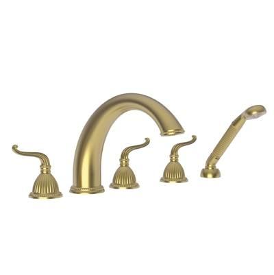 Alexandria Roman Tub Faucet with Hand Shower by Newport Brass