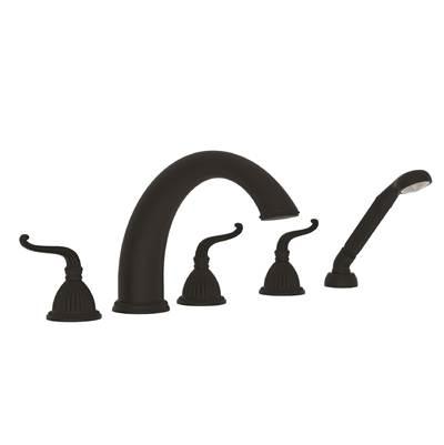 Alexandria Roman Tub Faucet with Hand Shower by Newport Brass