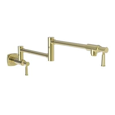 Newport Brass Zemora Pot Filler - Wall Mount - Forever Brass Pvd by Newport Brass