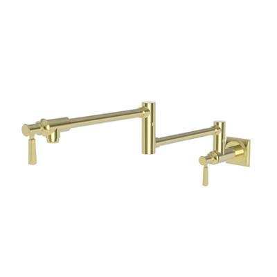 Adams Pot Filler - Wall Mount - Forever Brass Pvd by Newport Brass