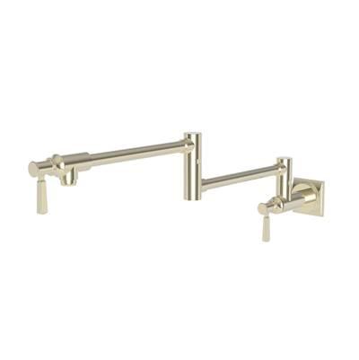 Adams Pot Filler - Wall Mount - French Gold Pvd