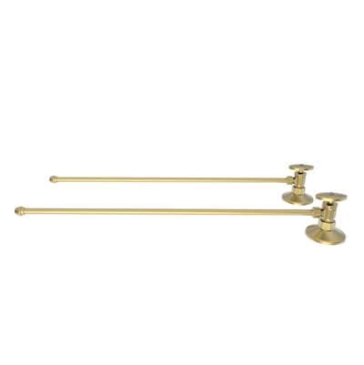 Newport Brass Brasstech Lavatory Supply Kit, 1/2'' Compression - Satin Brass Pvd by Newport Brass