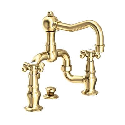 Newport Brass Chesterfield Lavatory Bridge Faucet - Forever Brass Pvd by Newport Brass