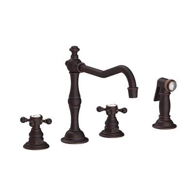 Newport Brass Chesterfield Kitchen Faucet with Side Spray - Venetian Bronze