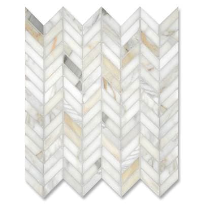 New Ravenna Chevron - Calacatta Gold by New Ravenna
