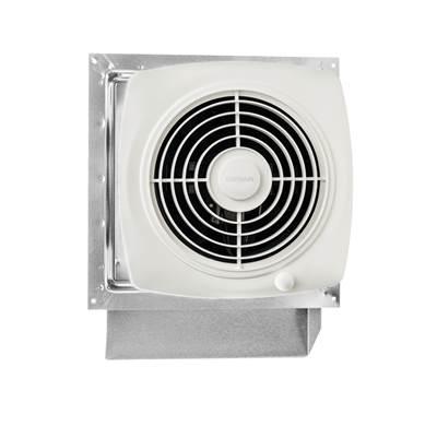 200 CFM Through-Wall Ventilation Fan with On/Off Switch - White