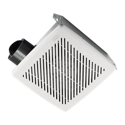 Broan Nutone 50 CFM Energy Star Louvered Grille Ventilation Fan, 2.0 Sones - White