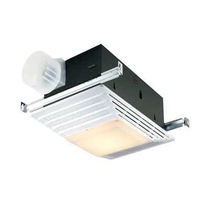 100 CFM Ventilation Fan with Light, 4.5 Sones - White by Broan Nutone