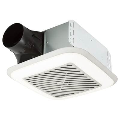 Broan Nutone Flex Series 110 CFM Ventilation Fan with Soft Surround LED Lighting Technology, 1.5...