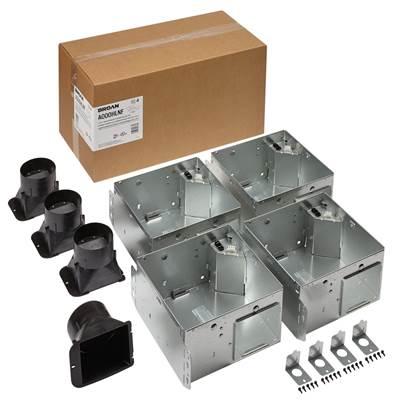 Ventilation Fan Light Housing Pack without Flange Kit