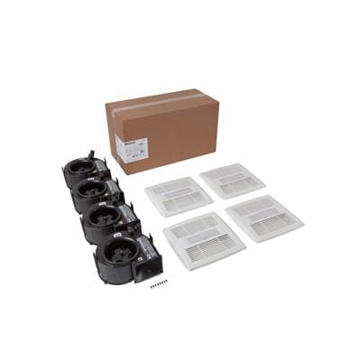 Broan Nutone 80 CFM 1.2 Sones Ventilation Fan Light Finish Pack Energy Star - White by Broan Nutone