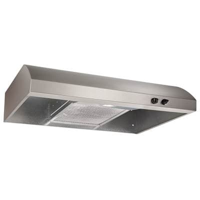 Broan Nutone 30-Inch 4-Way Convertible Under-cabinet Range Hood with Light in Stainless Steel,... by Broan Nutone