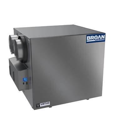 Broan Nutone AI Series 230 CFM Heat Recovery Ventilator (hrv) Side Port - Galvanized Steel by Broan Nutone