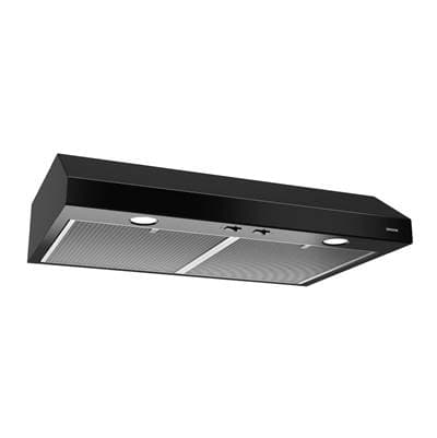 Broan Nutone 24N SH1 6N HD, 250CFM, RCK 1 HLG BL - Black